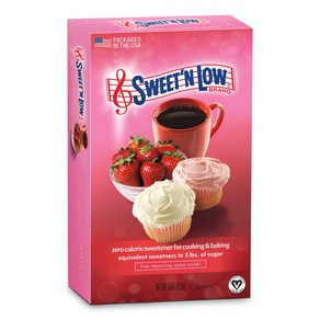 Sweet'N Low Zeo Caloie Bulk Sweetene 8 oz. Box Sweet'N Low Zeo Caloie 벌크 감미료 8온스 상자 베이킹 커피, 1개, 226g