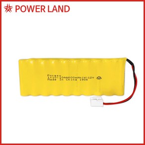 PORESO Ni-CD 1x10 12V 600mAh [예비전원 소방용배터리], 1개, 1개입