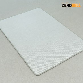 제로벨 말랑 PVC 놀이방매트 대형 140x200cm 15T 아이방 거실 층간소음매트, 말랑 울스트라이프_그레이