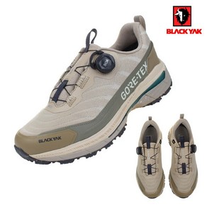 [블랙야크(BLACKYAK)] 블랙야크 등산 공용 트레킹화 343 ECO GTX ABYSHX3003-KH 카키