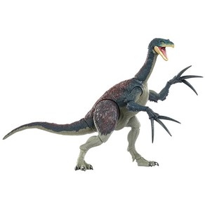 마텔 쥬라기 월드(JURASSIC WORLD) 해먼드 컬렉션 테리지노사우루스 어린이용 공룡 장난감 총길이 약 44cm 8세 부터 그린 HXP73, 1개