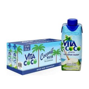 Vita Coco Coconut Water Original 11.1 Fl Oz (Pack of 18) Vita Coco 코코넛 water 오리지널 11.1 Fl Oz (18