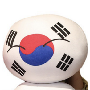 태극기 뱃지 태극기 쿠션 35cm*35cm*30cm, 1개