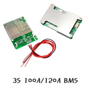 3S 100A 120A 보호회로 18650 BMS 리튬이온 배터리 PCM