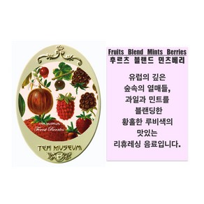 티뮤지움 후르츠 민츠베리_Fuit Blend Mints Beies 과일차 비타민&미네랄 풍부 히비스커스와 유럽베리블랜딩 tea, leaf, 1개, 1개입, 20g