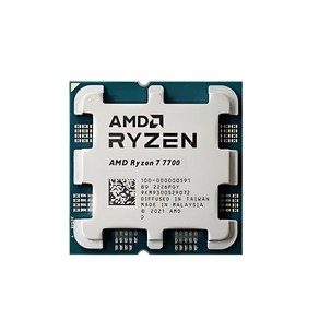 AMD Ryzen 7 7700 CPU 5.3 GHz 8 코어 16 스레드 AM5 프로세서 R7 5NM L3 32M 65W B650m DDR5 게임이파이 마더보드 키트, 한개옵션1