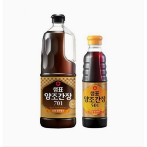 샘표 양조간장701 1.7L + 양조간장 500ml 501, 1개