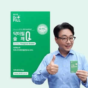 닥터필 술깨Q 필름형 숙취해소제, 10개, 6.08g