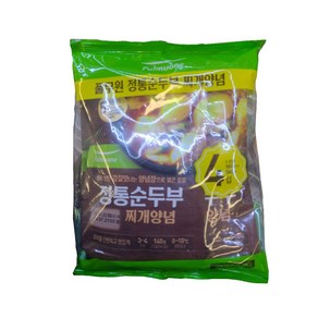 풀무원 정통순두부찌개양념140gx4, 아이스박스포장, 140g, 4개