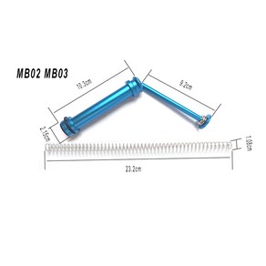 OBKEY CNC 금속 전원 키트 L96 유형/MB01/MB05 및 MB02/MB03 Aisoft 스나이퍼 사냥 액세서리 엽총 부품 업그레이드 장비, MB02 MB03, 1개