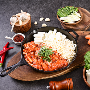 더아름다운식탁 국내산 양념닭갈비(냉장) 고추장양념, 1개, 1kg