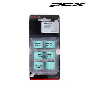 PCX 코소 무브볼 웨이트롤러 6개입 11.5g 전년식, 1개