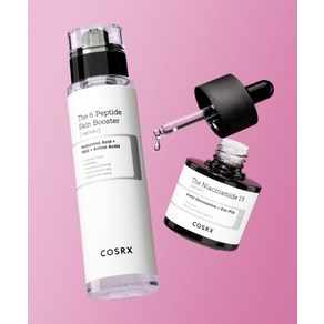 COSRX SET 더 6 펩타이드 스킨 부스터 세럼 150ml + 나이아신아마이드 15 20ml, NONE, 1개