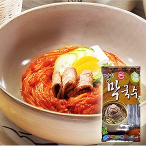 HACCP인증 비슬산 막국수 사리 2kg+비빔장 10봉