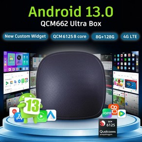 안드로이드오토 무선 IPTV 넷플릭스용 카플레이 Ai 박스 8 코어 QCM6125 13 자동 스트리밍 64G 128G, 01=4Coe2GB16GB, 1.4 Coe 2GB 16GB