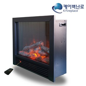 케이파이어 프라하 빌트인형 전기벽난로 클레식스타일 710mm