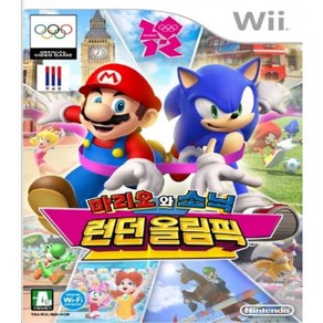 닌텐도 Wii 마리오와 소닉 런던 올림픽 한국 정발 중고품