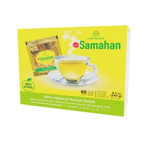 Samahan Hebal Tea x 60 Sachets by Link Natual - Link Natual의 Samahan Hebal Tea x 60포 - 100% 천연, 1개, 308.44g