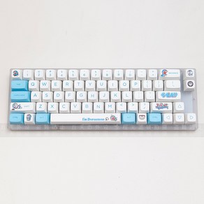 도라에몽 키캡 XDA PBT 염료승화 레오폴드 125키 기계식 키보드