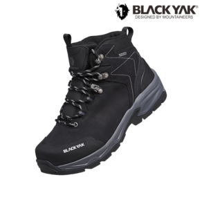 블랙야크 [ BLACK YAK ] 22년 !! GORE-TEX 블랙야크 대표 가죽 등산화 야크로드 알파 GTX BK