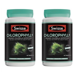 Swisse 스위스 클로로필+ 100정 2팩 Chloophyll+ 100 Tablets, 1개