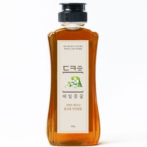 돌코롬 메밀꽃꿀 제주 천연 벌꿀, 1개, 500g