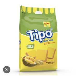 베트남 티포 크림 두리알 과자 Tipo Sau Rieng 220g, 2개