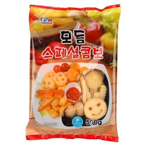 SM푸드 노브랜드 분식 안주 간식 식자재 냉동 업소용 튀김 류 모듬감자 500g 1개