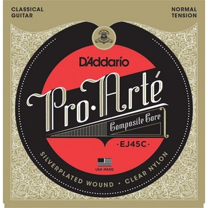 D'Addario 다다리오 클래식 기타 현 프로 아르테 Long-Lasting Composite Normal EJ45C []