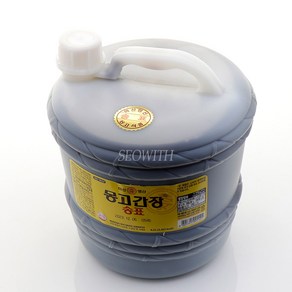 마산몽고 몽고간장 송표 4.5L/무료배송/진간장/양조간장 70%/불고기 갈비 장조림용