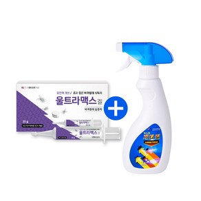 쩔템 바퀴벌레약 울트라맥스겔 35g+살충제 제타킬 퇴치 없애는법 퇴치법, 1개