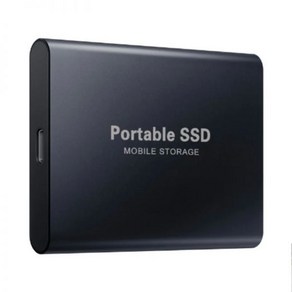 휴대용 SSD C타입 USB 3.1 노트북 데스크탑용 플래시 메모리 디스크 외장 M.2 하드 드라이브 60TB 30TB 16TB 8TB 4TB, 01 Black_01 500G, 01 500G