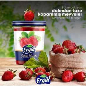 Tukish Halal Natual Stawbey Jam fom Egul