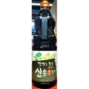 저염 양조간장 신송 1.6L 식당용, 1개