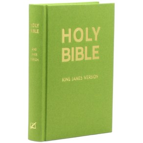 말씀보존학회 영문 Holy Bible KJV(King James Vesion) - 중(하드커버 카키 단본) 성경책