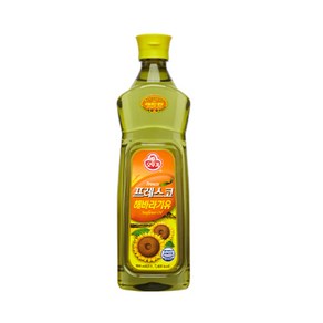 오뚜기 프레스코 해바라기유 0.9L, 900ml, 1개