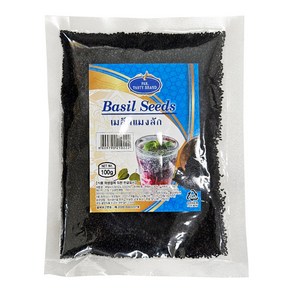 인도 PAK.TASTY 바질씨드 100g / Basil Seeds, 1개