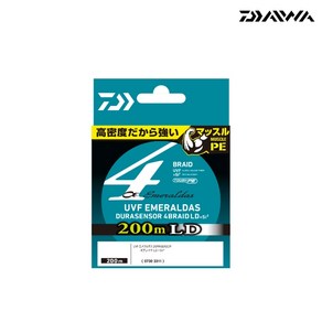 다이와 합사 라인 루어 낚시 에메랄다스 듀라센서 X4 200m 0.6호 5색, 선택완료, 1개