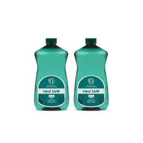 은나노스텝 핸드워시 1100ml x 2 리필 피부무자극 손세정제 GMP, 2개, 1.1L