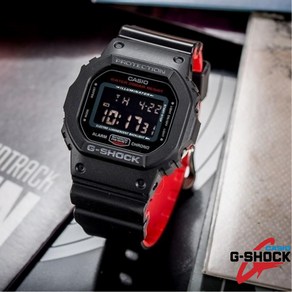 [정품]국내발송 지샥 지샥빅페이스 G-SHOCK 지샥시계 DW-5600UHR-1 5600시리즈 디지털 스퀘어 남성 우레탄시계