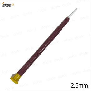 EXSO S-6(일자) 3.0mm 세라믹조정드라이버 조정봉, 1개