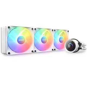 NZXT KRAKEN 360 RGB (WHITE), 1개