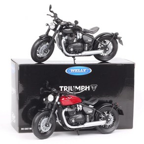 Triumph Bonneville Bobber 오토바이 모델 다이캐스트 모토 1/12