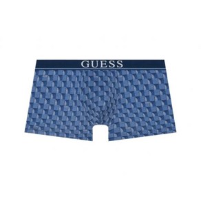 GUESS UNDERWEAR 게스언더웨어 팬티 게스 남자 속옷 게스 남자팬티 컴바인 패턴 드로즈 - 블루 356095