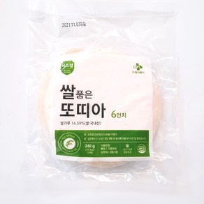 CJ 이츠웰 쌀품은또띠아 6인치 12장, 2개, 240g