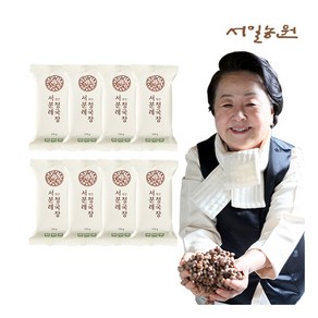 [서일농원] [8팩]서분례 명인 청국장 총 8팩(기본청국장 110g*8팩), 상세 설명 참조, 110g, 8개