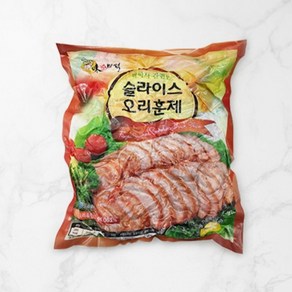 화영 슬라이스 훈제오리800g, 1개, 800g