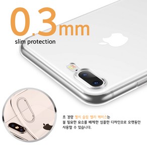 0.3mm 슈퍼슬림 투명젤리 휴대폰 케이스