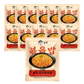 놀부 간편한끼 김치볶음밥, 220g, 12개