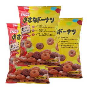 신코 일본 미니도넛 200g, 3개